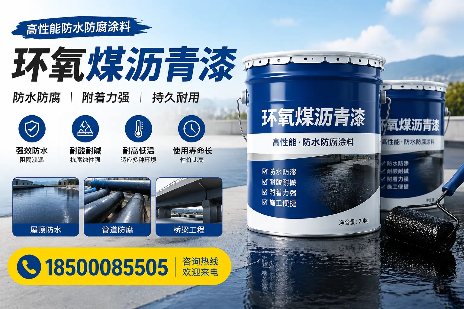 环氧煤沥青漆的市场前景如何？临汾用户需关注